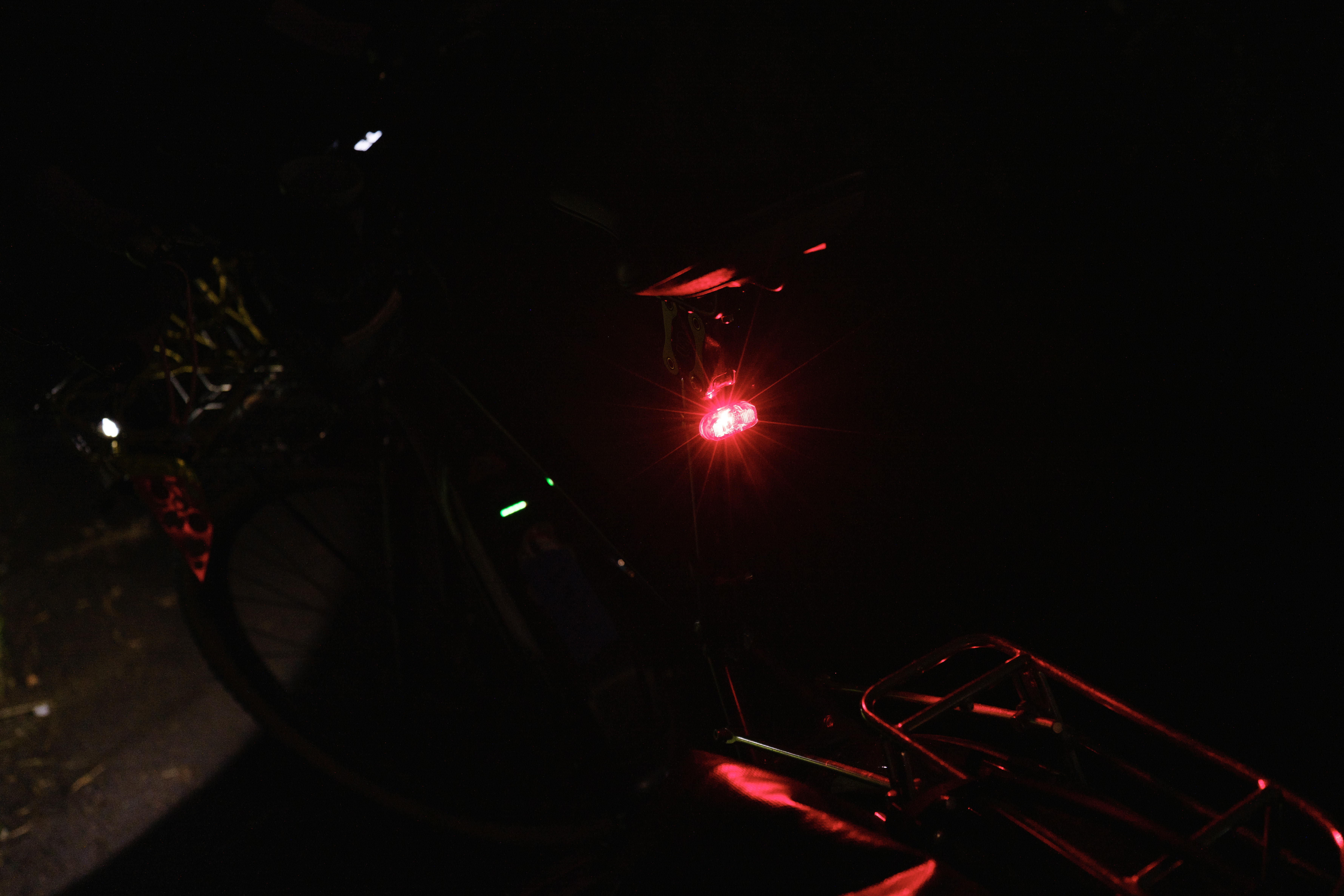 The light shining in the dark.